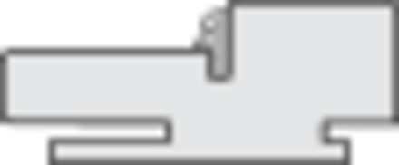 Коробка "Т" МДФ 2070*70*32 (у,п) ПЭТ