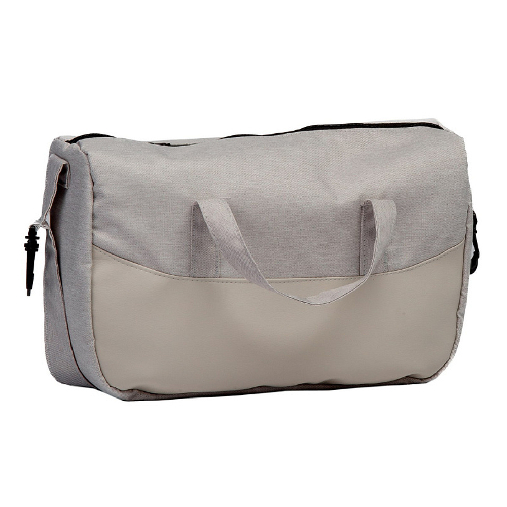 Детская коляска Indigo Impulse Eco 2 в 1 Ie02 бежевая кожа/бежевый