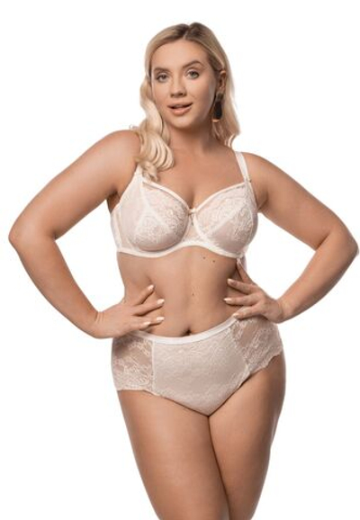 Трусики-слипы Ksenia с высокой линией талии (Размер: XXL) (Цвет: кремовый)