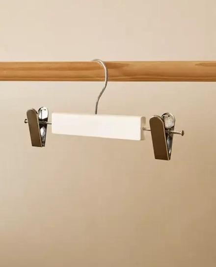 ZARA HOME ДЕТСКИЕ ВЕШАЛКИ (НАБОР ИЗ 3 ШТ.), ЖЕЛТОВАТО-БЕЛЫЙ
