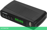 Ресивер DVB-T2 Hyundai H-DVB520 c WiFi-адаптеом черный (H-DVB520WA)