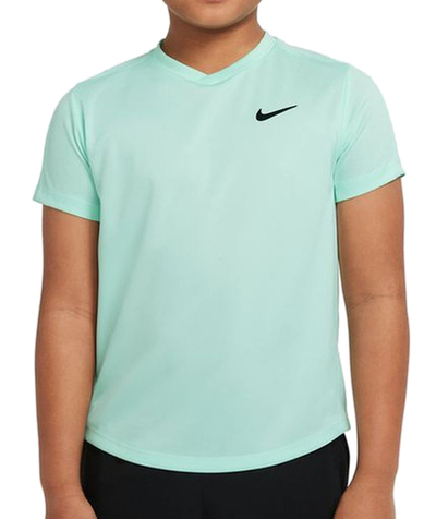 Детская теннисная футболка Nike Court Dri-Fit Victory SS Top - Mint
