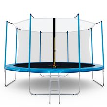 Батут каркасный с сеткой DFC Kondition 14 ft с лестницей