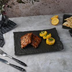 Блюдо прямоугольное 30*21 см h2,5 см с бортом Side Up1   P.L. Proff Cuisine [3]