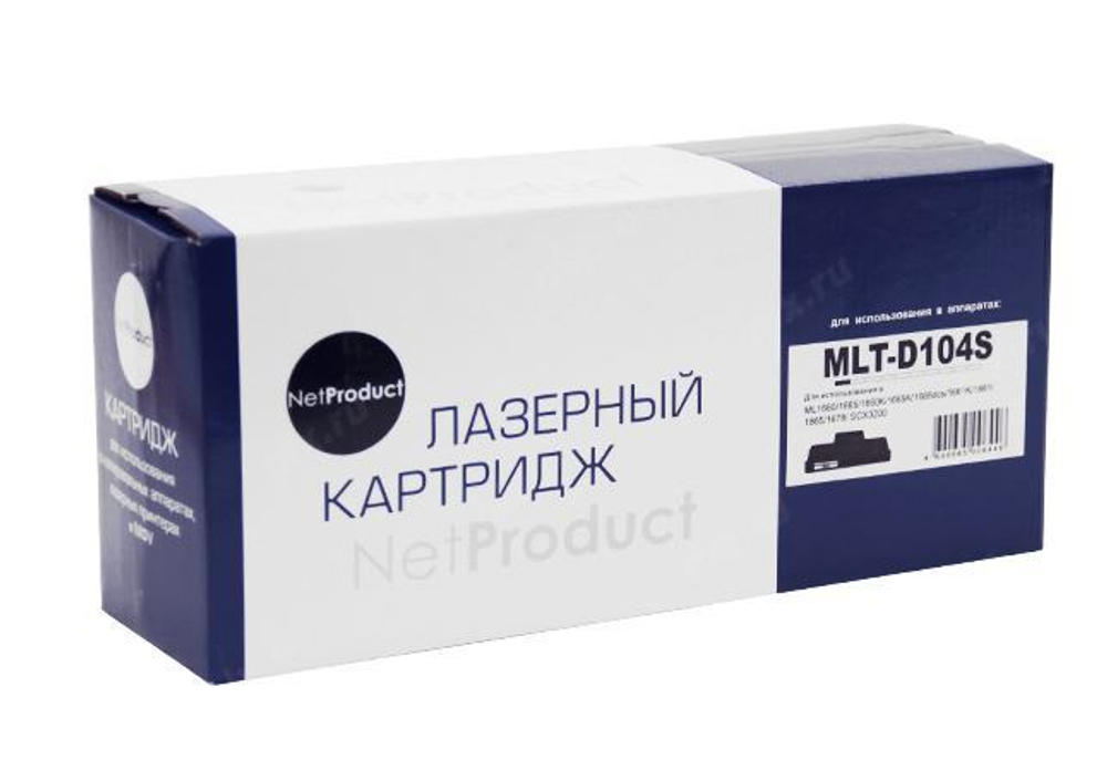 Картридж NetProduct MLT-D104S для Samsung ML-1660/1665/1865/1678, SCX-3200
