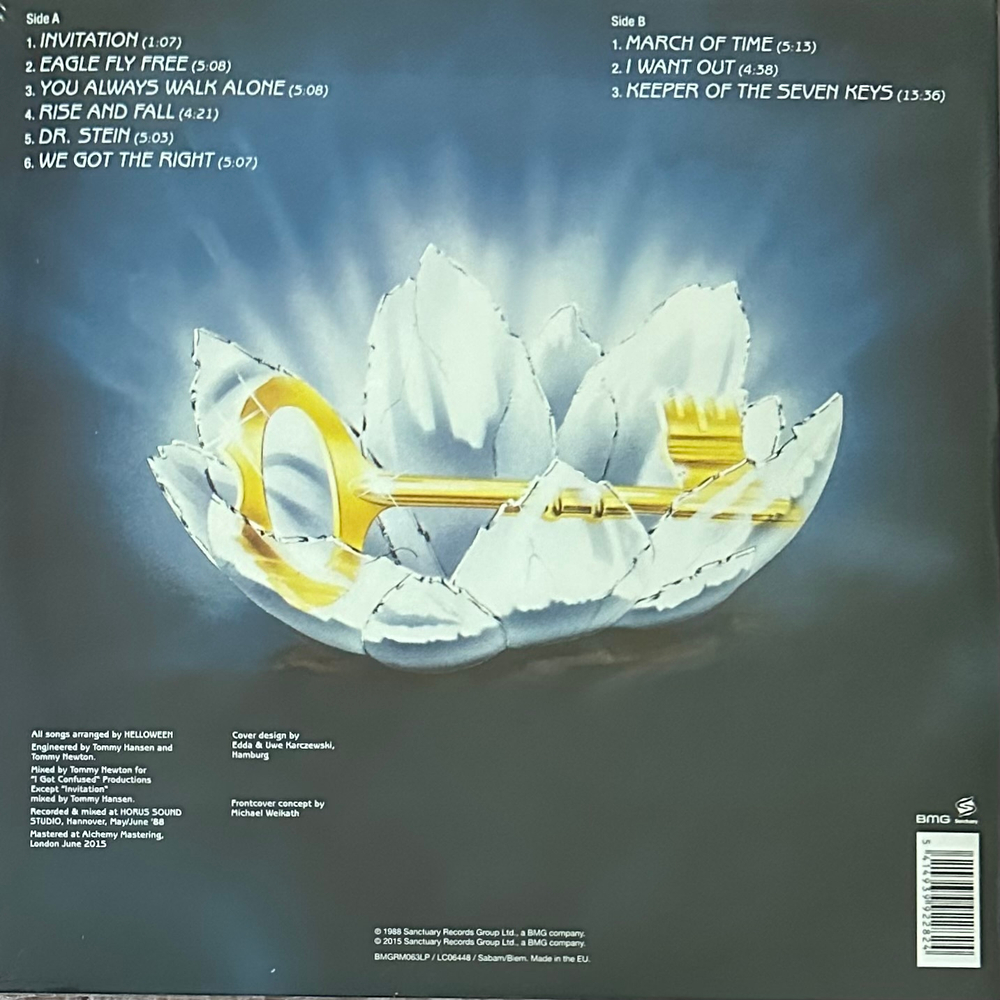 Helloween ‎– Keeper Of The Seven Keys (Part II) Европа 2015г.