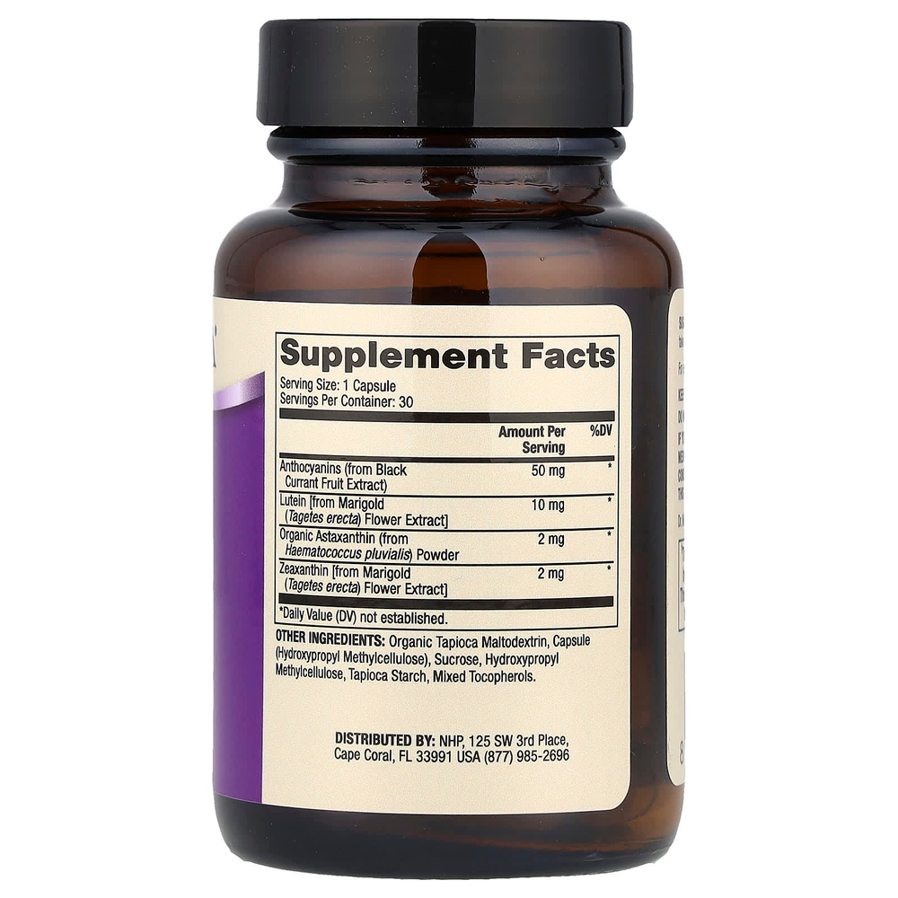 Dr. Mercola, поддержка глаз, 30 капсул