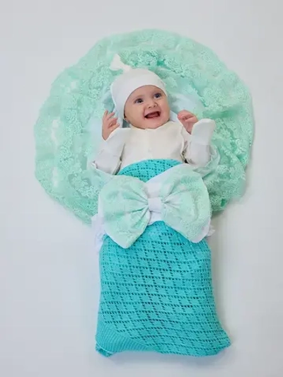 Конверт на выписку для новорожденных летний