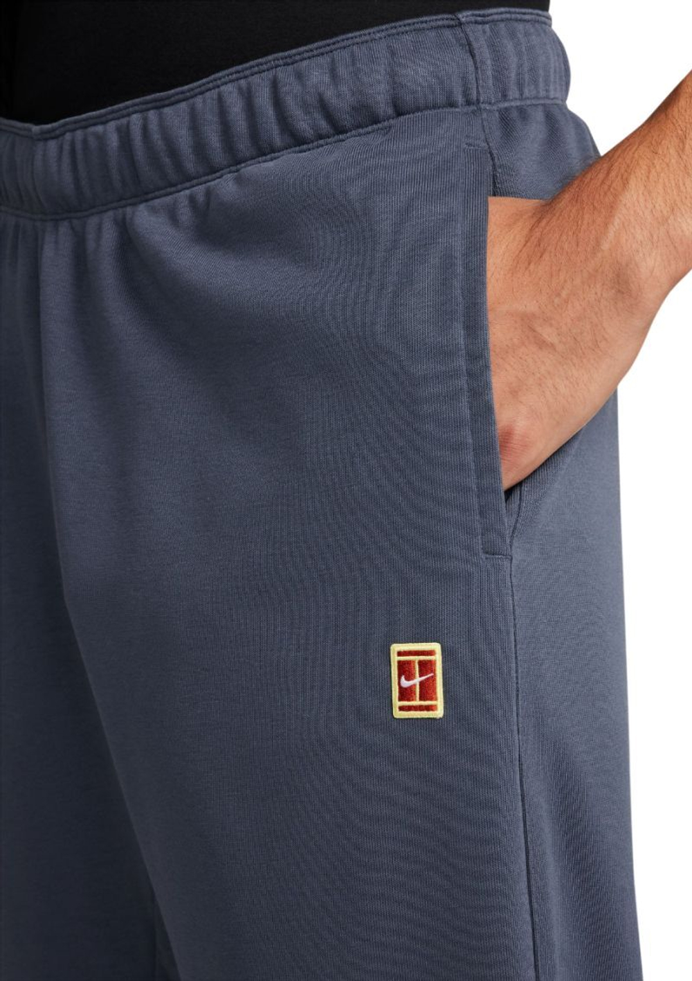 Мужские теннисные штаны Nike Court Heritage Pant - небесный