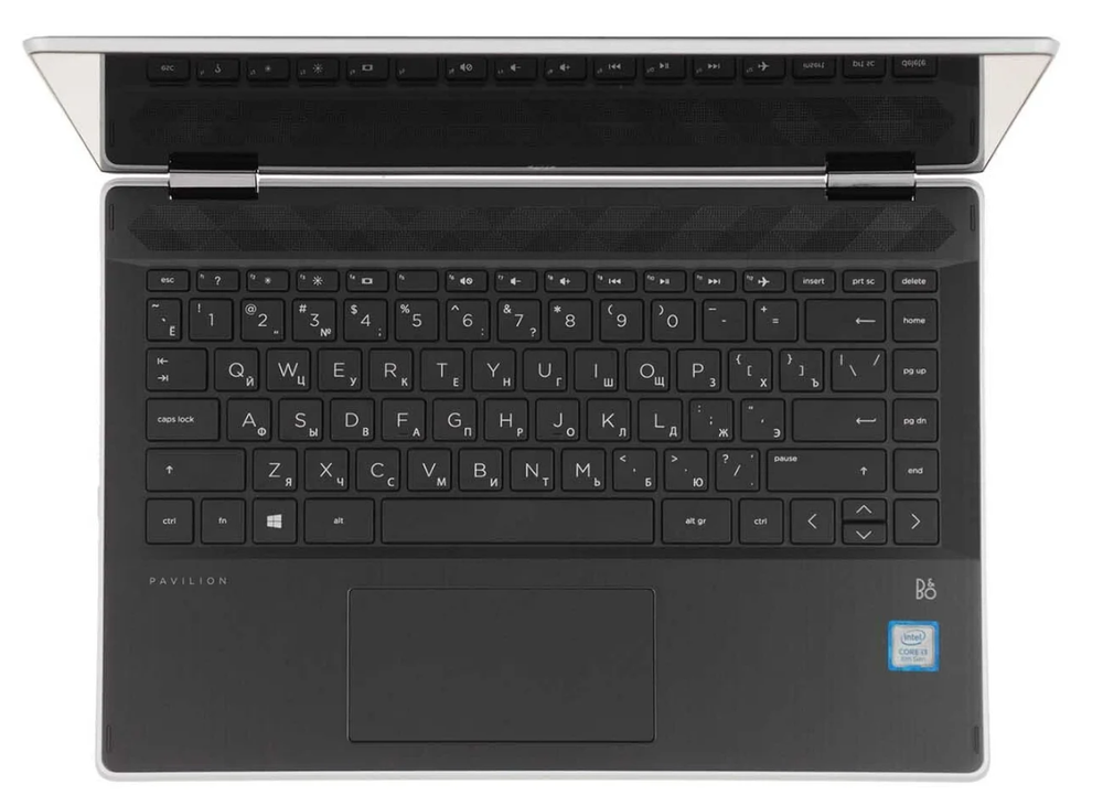 14" Ноутбук HP 14-dh0019ur Touch (1920x1080, Intel Core i3-8145U, RAM 8ГБ,SSD 256ГБ, Intel UHD Graphics 620, Win 10Pro)