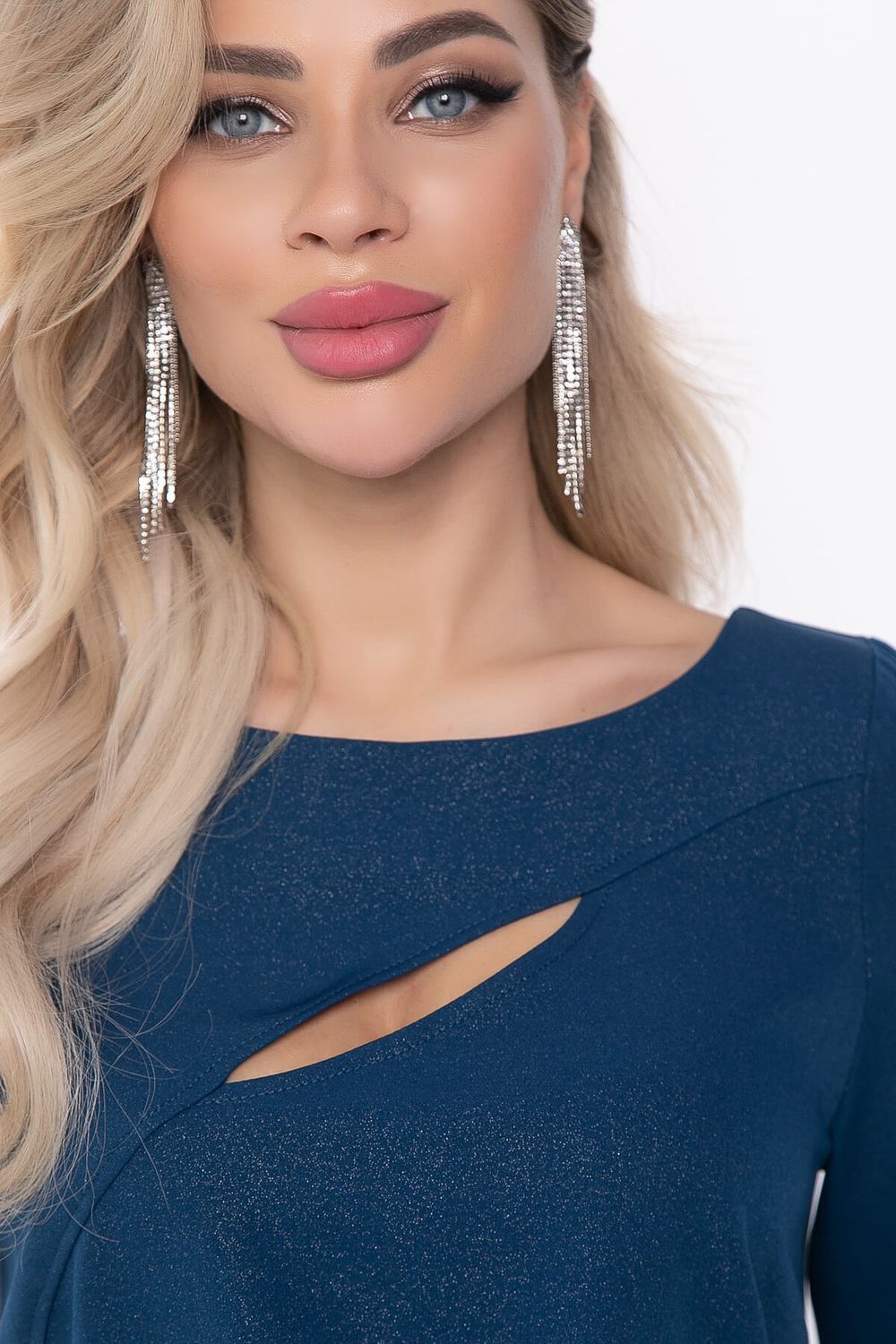 Платье "Показ мод" (морская волна) П8073 LT Collection