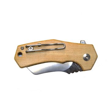 Складной нож FOX knives FX-540 NA ITALICO c клинком из стали Böhler M390 Microclean®, рукоять микарта / Stainless Steel