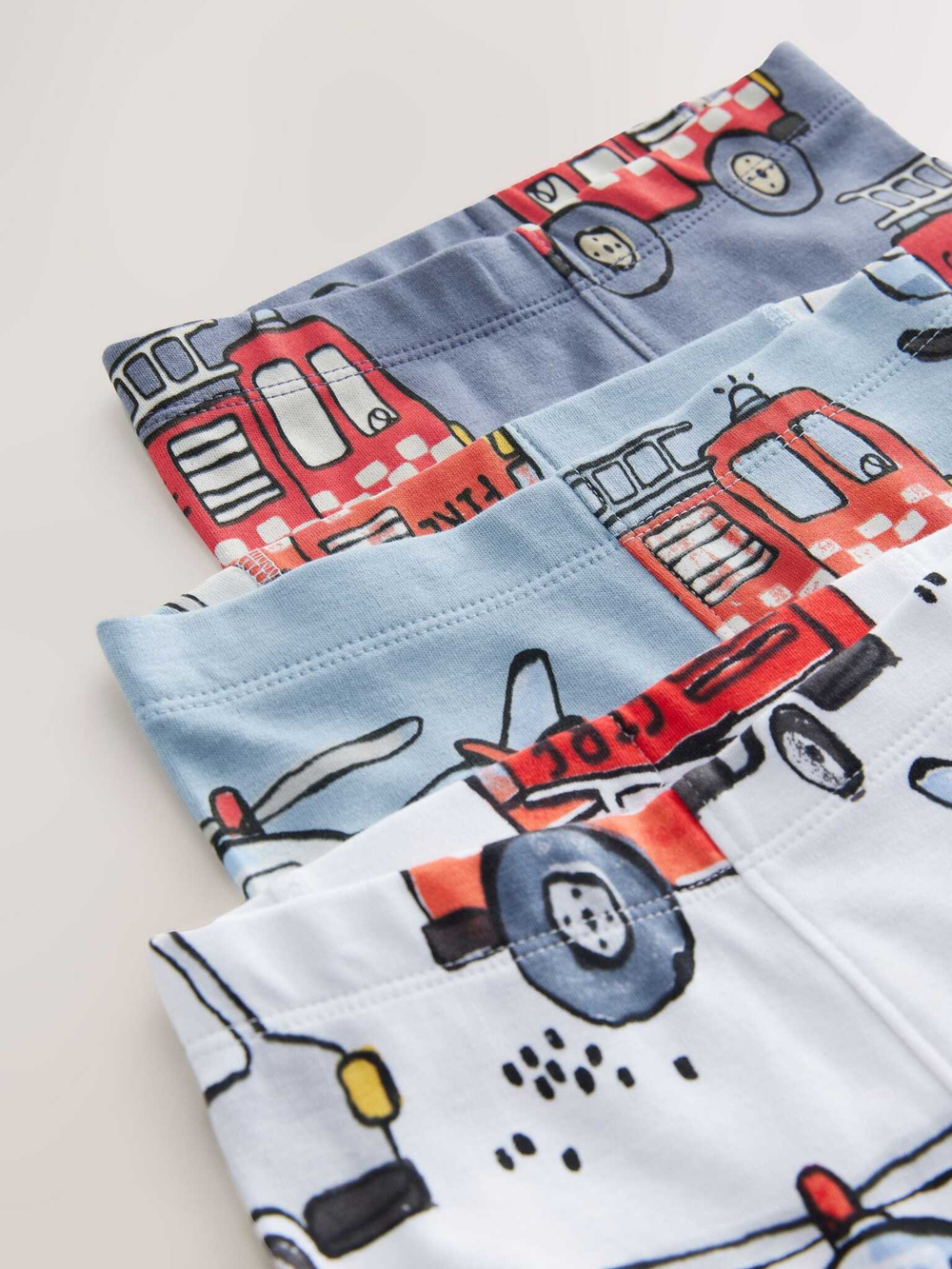 Пижама для мальчика Next AP9-446, 3 шт., Красный, Синий