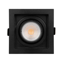 Светильник MS-VORTEX-BUILT-S90x90-12W Warm3000 (BK-BK, 40 deg, 230V) (Arlight, IP20 Металл, 5 лет) 057954