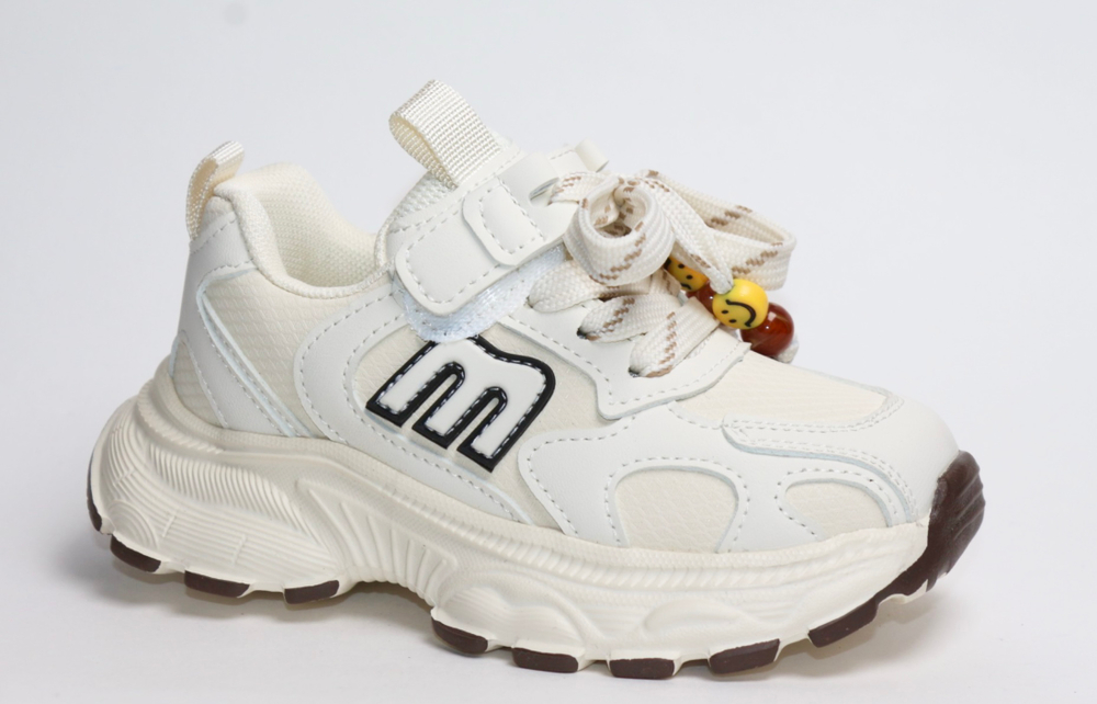 Кроссовки детские демисезонныее Пчёлка Доми арт. 6398-beige