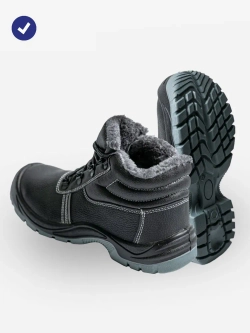 Ботинки рабочие зимние с МП подошва двойная ПУ/ПУ - ПОД ЗАКАЗ