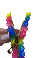 Застежка-молния декоративная металл №5 16см