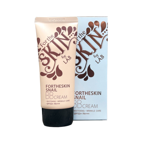 Тональный крем для лица Fortheskin Snail BB Cream SPF 50+ PA+++ с муцином улитки 50 мл