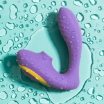 Сиреневый вибратор-стимулятор Romp Reverb Double Trouble Clitoral And G-Spot Stimulator RPRE1SGD