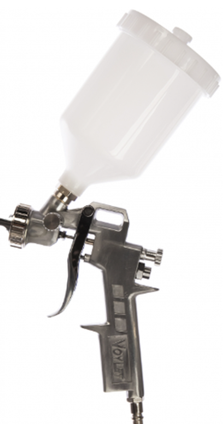 Краскопульт 162 А2 верхний пластиковый бачок, сопло Ø2,5 SB (2шт)