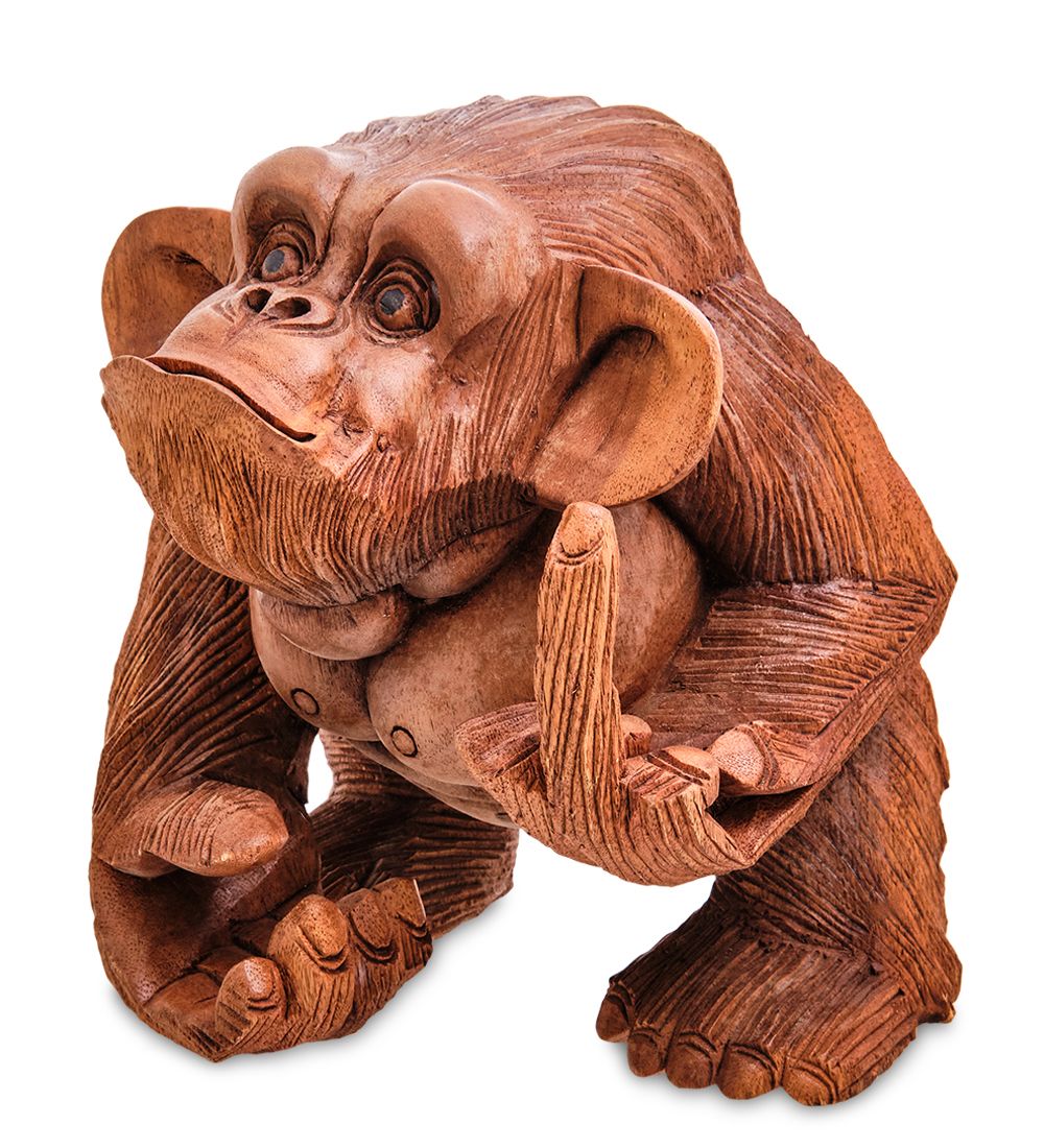 Decor and Gift 17-081_A Статуэтка «Обезьяна» (суар, о.Бали)