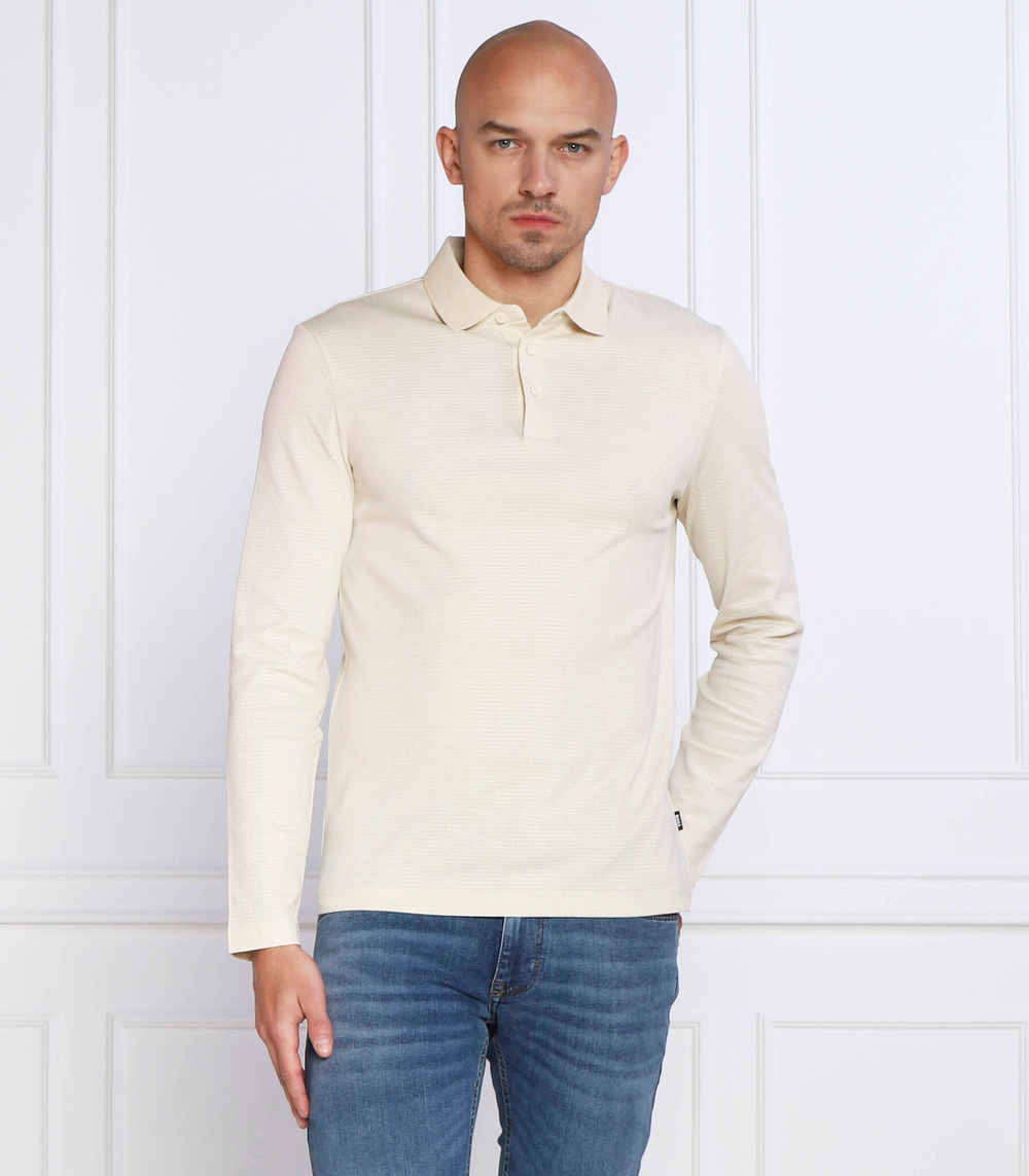 поло pleins 31 BOSS BLACK - бежевый(50485002)