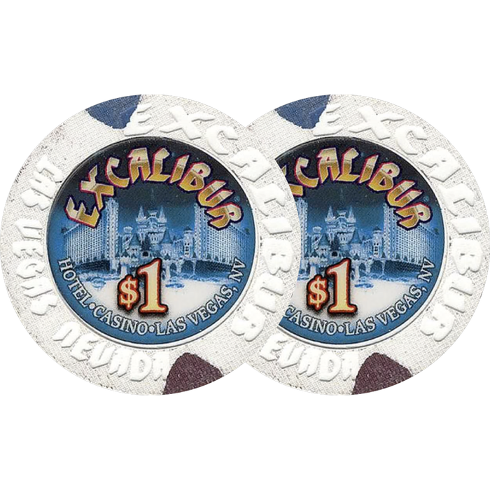 Excalibur Casino $1 Chip №2
