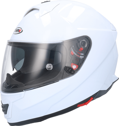 Шлем SHIRO SH351 MONOCOLOR white XL