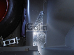 Фаркоп оцинкованный Galia F109A для Suzuki SX4 хетчбек 5 дверей 2006-2013 2WD/4WD, FIAT Sedici 2006-2014(паспорт и сертификат в комплекте)(без электрики)