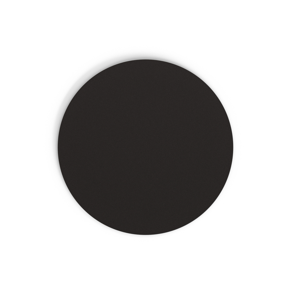 Круглая столешница для сада Tiaret, черная, Ø 68