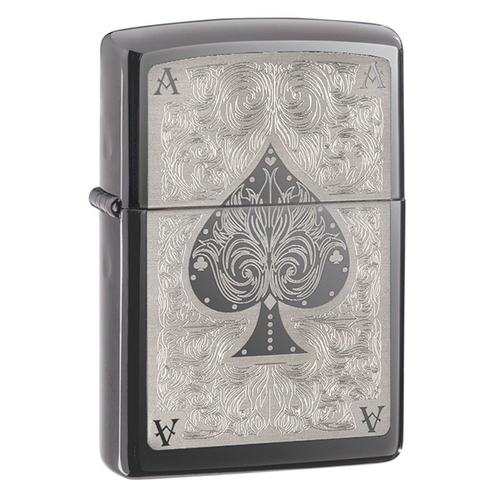 Зажигалка Zippo Classic с покрытием Black Ice