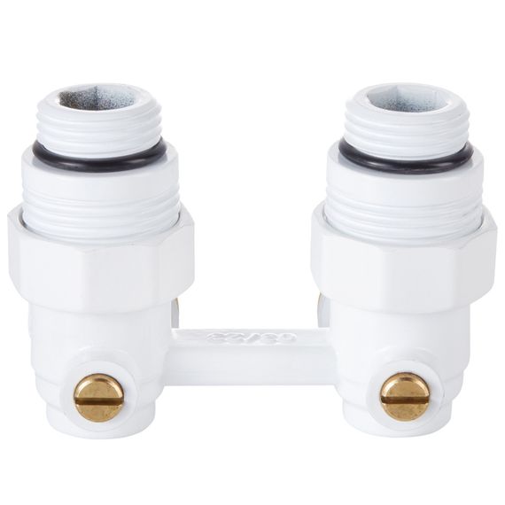 Узел нижнего подключения Royal Thermo угловой 1/2quot;х3/4quot; EK (белый) купить в Москве и Московской области по низкой цене с доставкой по России — (2) Узел нижнего подключения Royal Thermo угловой 1/2quot;х3/4quot; EK (белый) — (2)