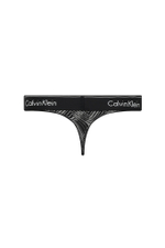 Кружевные стринги Calvin Klein Underwear - черный(000QF7714E)