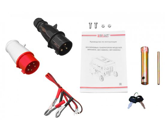 Бензиновый генератор BRAIT BR13000VE2 (9.5 кВт, 220/380)