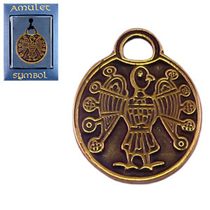 Амулет The Cult № 69 Огненный сокол, латунь