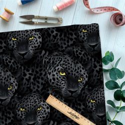 Ткань премиум флис ночная кошка