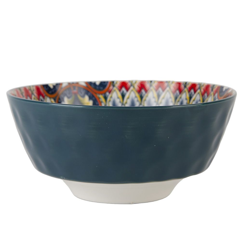 Салатник "Arabesque" (зеленый) d=16см v=800мл (min12) (транспортная упаковка)