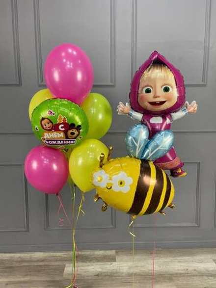 Маша, Пчела и День Рождения