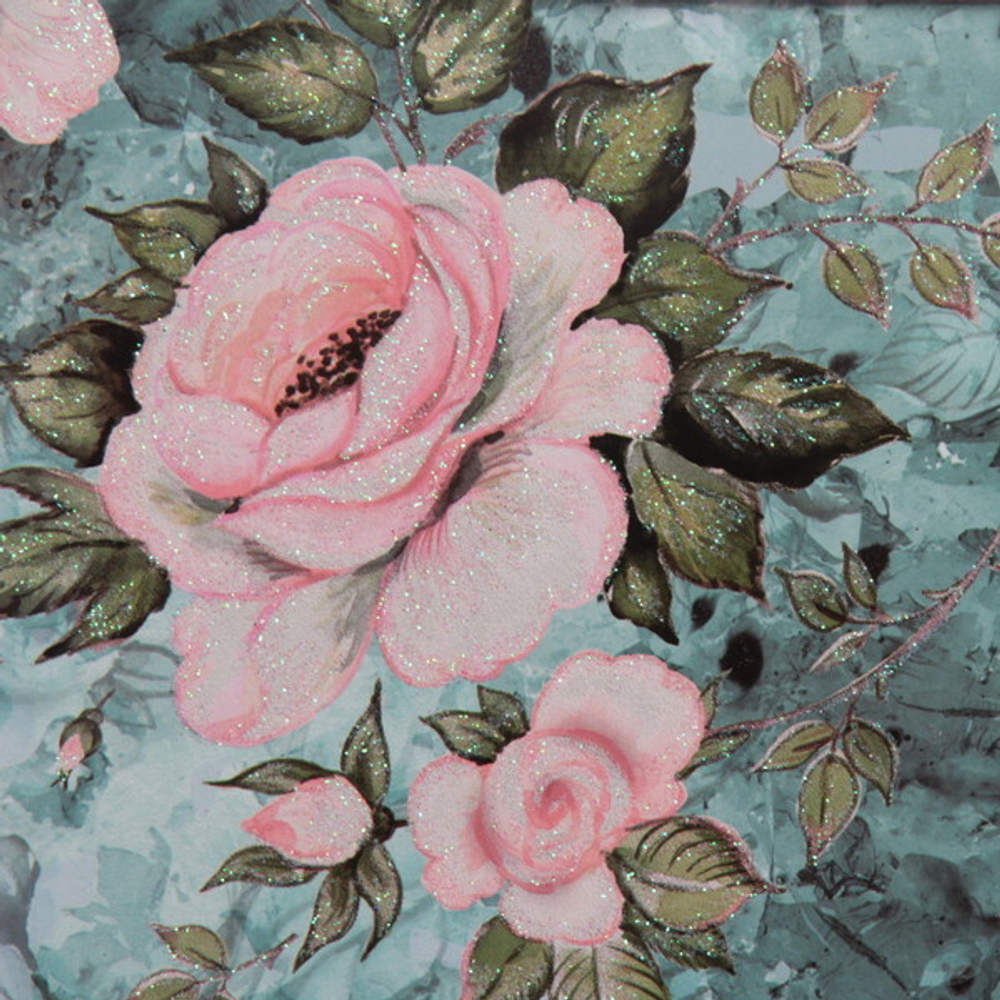 Пакет подарочный «Цветы» 32*26*12 см