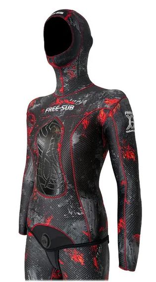 Гидрокостюм женский Free-Sub Carbon Troya Yamamoto 39 7 мм