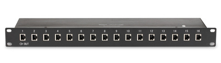 Грозозащита IP-сетей на 16 каналов SNH-RJ45/POE/16