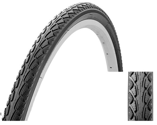 Велошина (камера+покрышка) INNOVA 28" х1,75 IA -2209 с автовентилем белая узкая полоса,32306