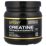 California Gold Nutrition, Sport, моногидрат креатина, без добавок, 454 г (1 фунт)
