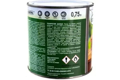 Масло для террас и деревянных полов 1,8 л орех Здоровый дом