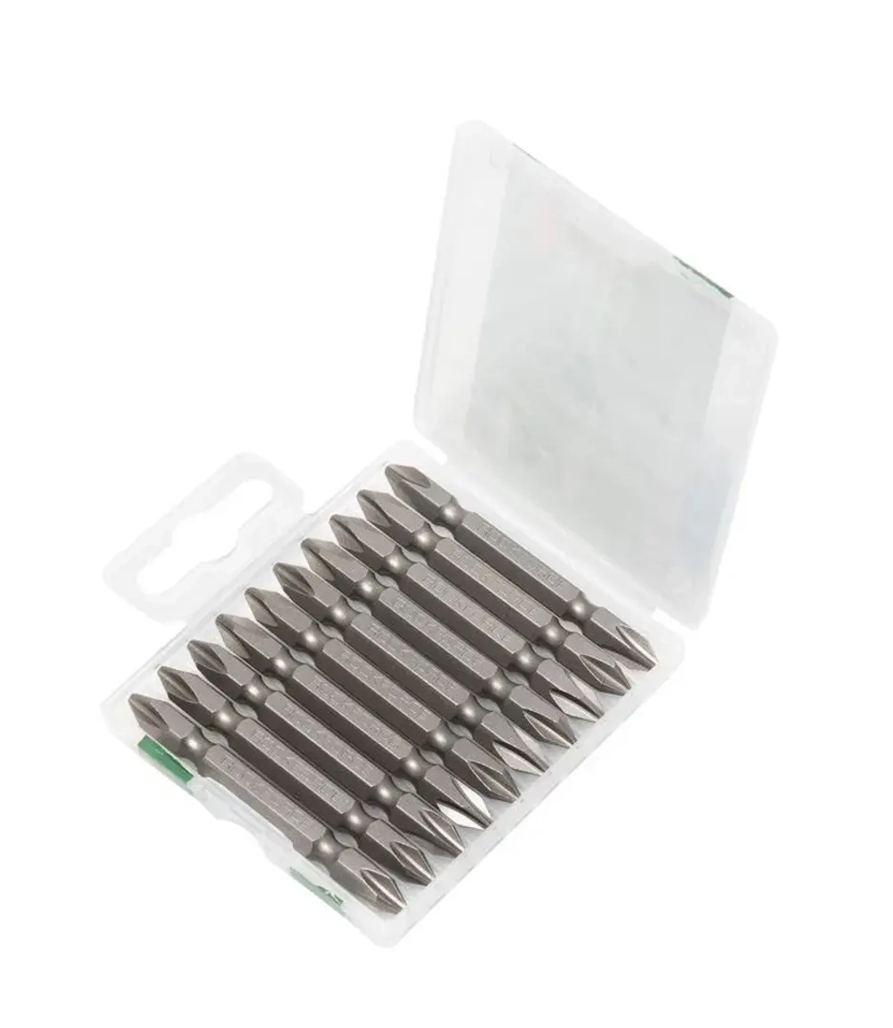 Набор бит 10пр., 1/4''(PH2xPH2, L-65мм), в пластиковом футляре RockForce##Rock FORCE RF-2101
