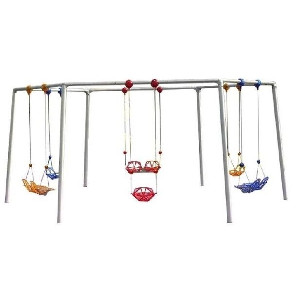 Качели одиночные и двойные, для 6-опорной конструкции