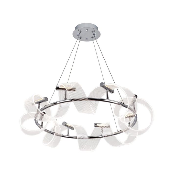 Подвесная светодиодная люстра Modelux Modestyle MS.3029.8 CR