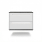 Тумба прикроватная подвесная ROYAL 5202 эко (Металл Бруклин-р.черная)