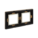 Рамка из натурального дерева, "Avanti", беленый дуб, 2 поста (4 мод.)