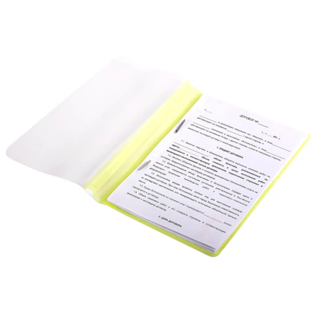 Скоросшиватель пластиковый ERICH KRAUSE "Neon", А4, 120/140 мкм, ассорти